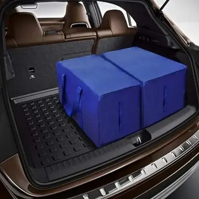 CasaBella bags loaded for a car